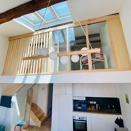 "Le Refuge" Duplex Quartier Haut, Climatise 塞特港 外观 照片