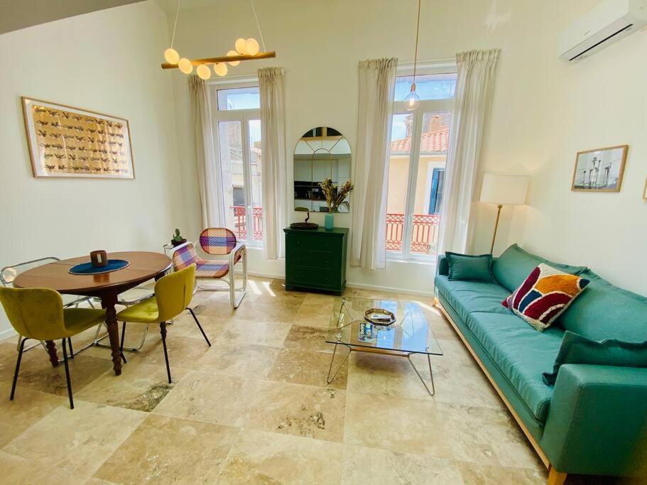 "Le Refuge" Duplex Quartier Haut, Climatise 塞特港 外观 照片
