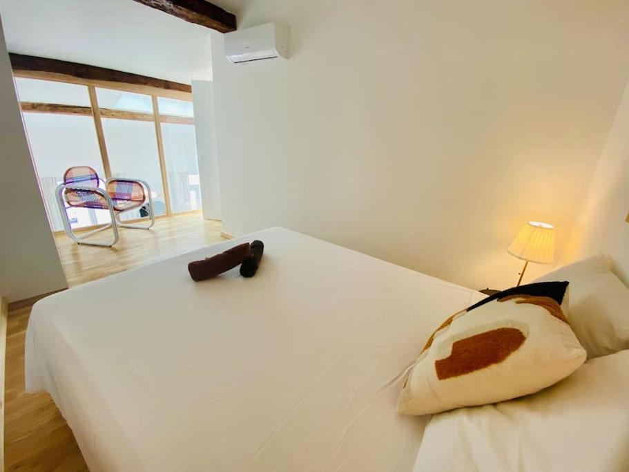 "Le Refuge" Duplex Quartier Haut, Climatise 塞特港 外观 照片